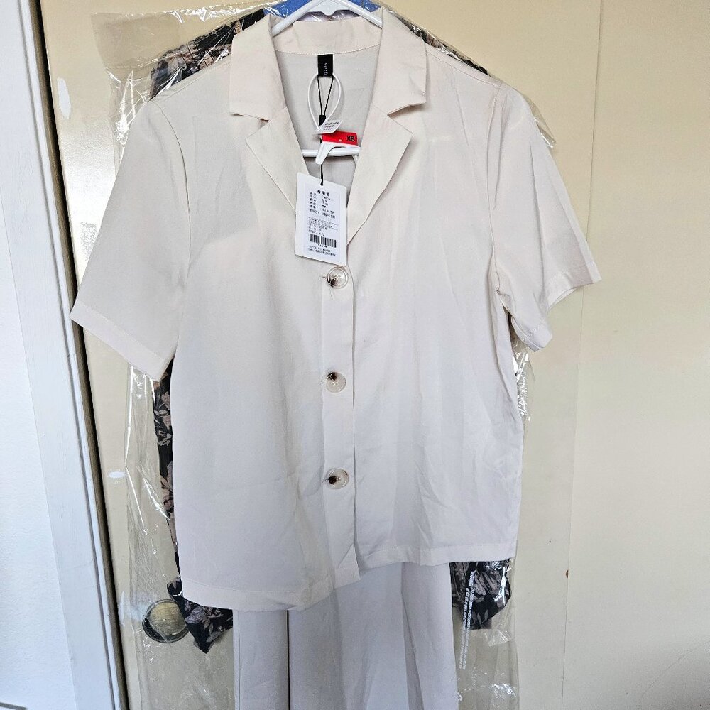 Korean style skirt & shirt